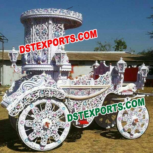 BEAUTIFUL ROYAL WEDDING HORSE BUGGY