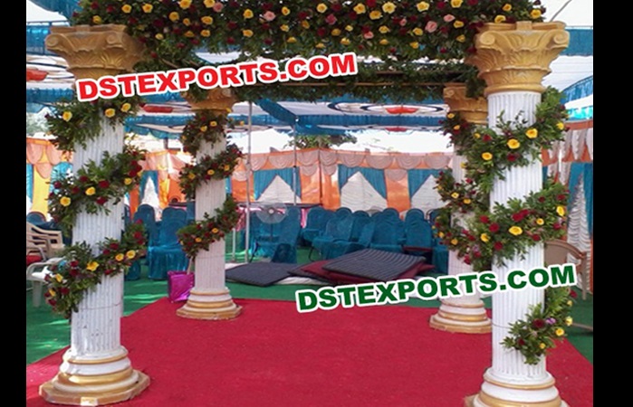 Wedding Decor Roman Pillar Mandap