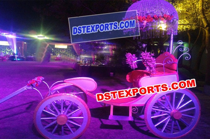 Wedding Dulhan Grand Entrance Crystal Buggy