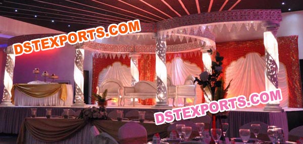 TRADITIONAL WEDDING CRYSTAL MANDAP