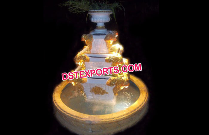 Indian Wedding Decor Entrance Fountain