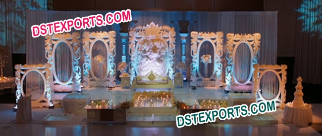 BEAUTIFUL WEDDING STAGE BACKDROP SCREENS