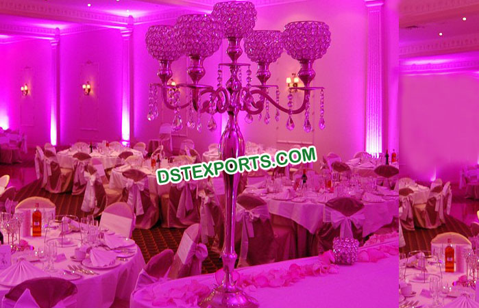 Wedding Crystal Candelabra CenterPiece