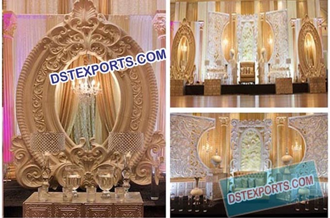 Wedding Stage Fiber Grand Panel Backdrop