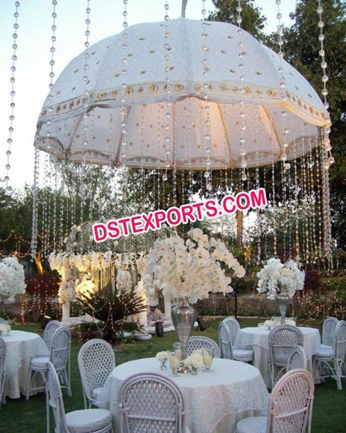 Wedding Stage Embrodried Umbrella/Wedding Umbrella