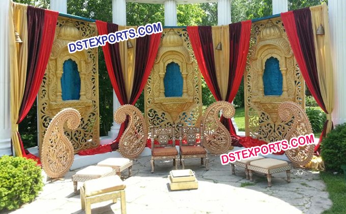 Asian Wedding Backdrop Decorations