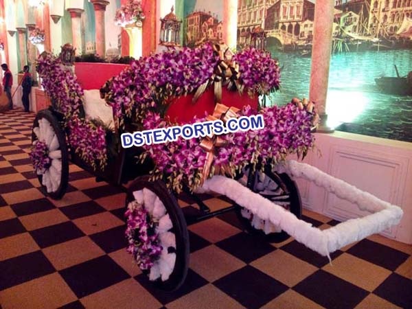 Wedding Dulhan Jai Mala  Ceremony Entry Buggy