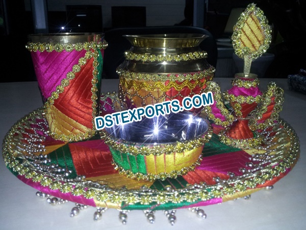 Punjabi Wedding Phulkari Decoration Accessories