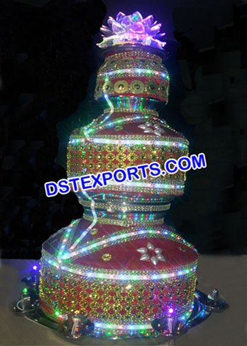 Punjabi Wedding Led Revolving Jago