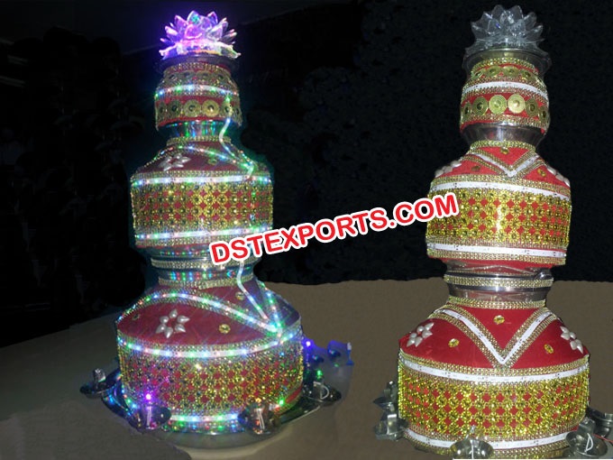 Punjabi Wedding Decorated Led Jagos