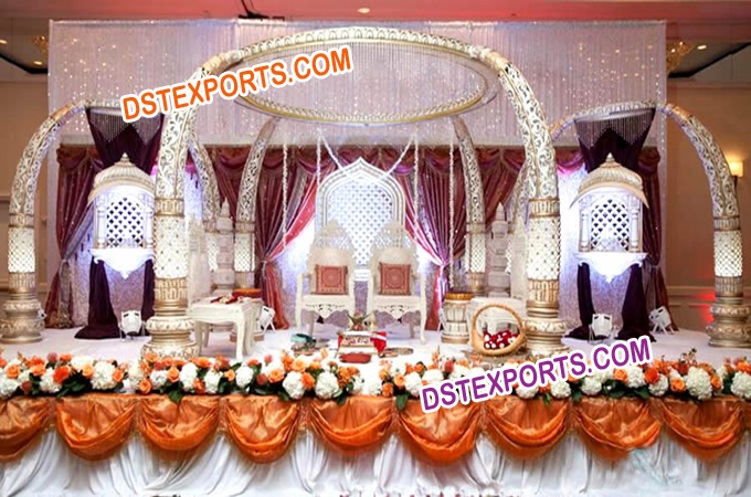 Indian Wedding Ancient Tusk Mandap