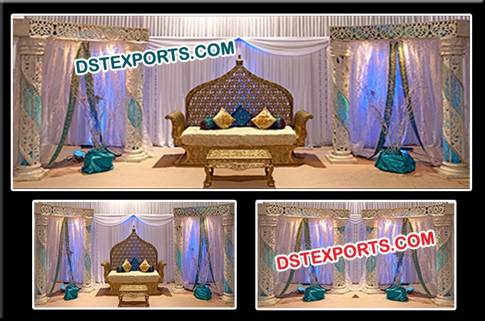 Jodha Akber Stage Set Decorations