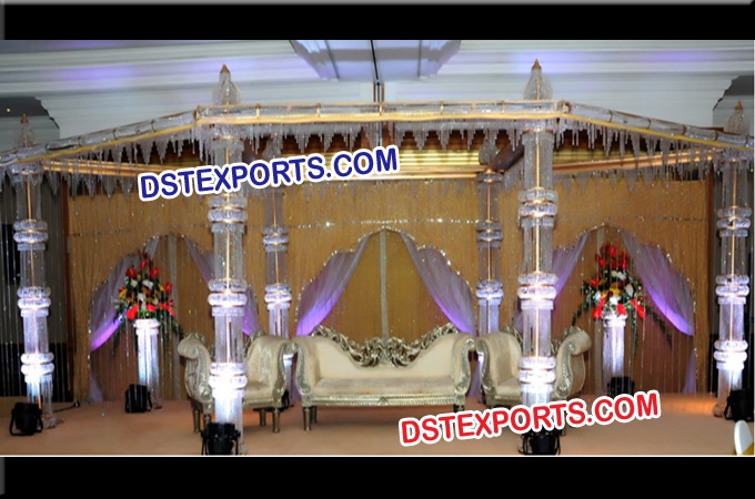 Crystal Wedding Mandap