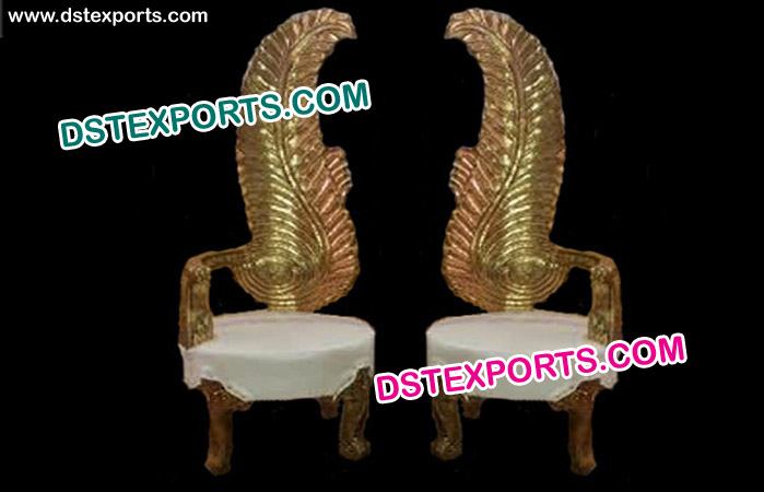 Wedding Beautiful Metal Leaf Chairs