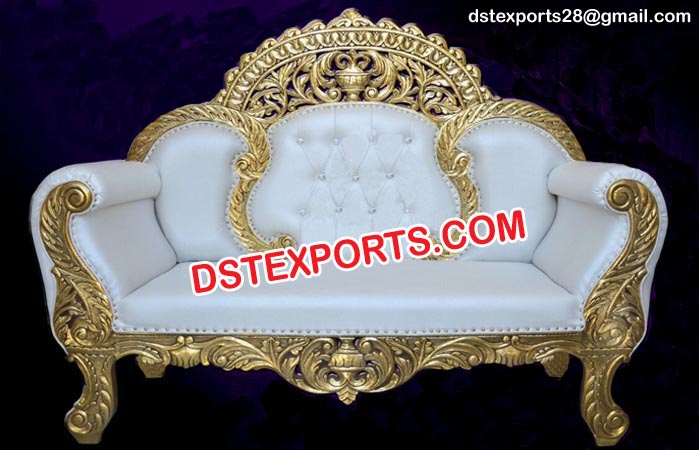 Wedding Royal Carving Classic Sofa