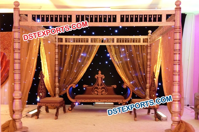 Sankheda Gujrati Wedding  Mandap