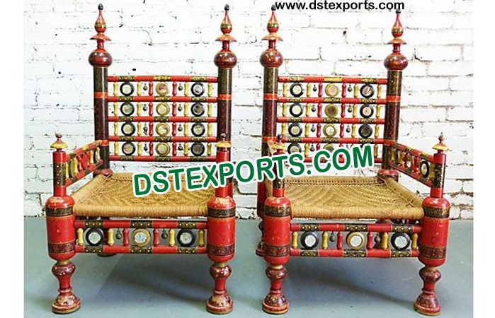 Punjabi Wedding Furnitures Chairs