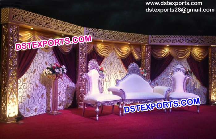 Muslim Nikah Stage Decors Set