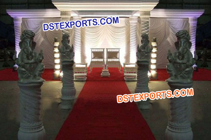 New Style Fiber Roman Mandap