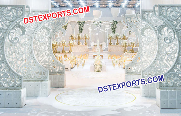 Carved Cut work Design jali Wedding Decoration