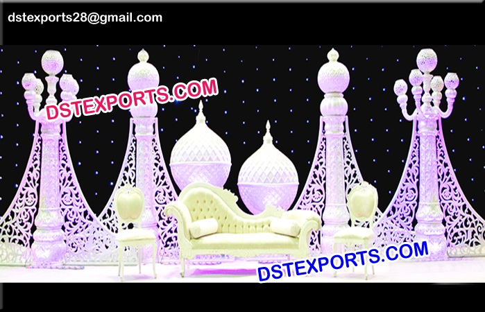 Latest Marrocan Style Wedding Stage Set