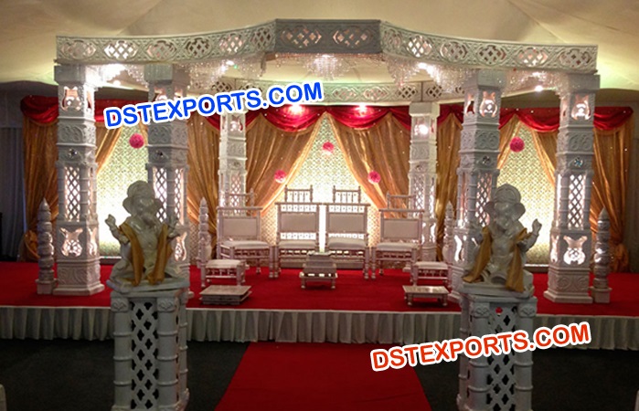 Indian Wedding Ceremony Mandap