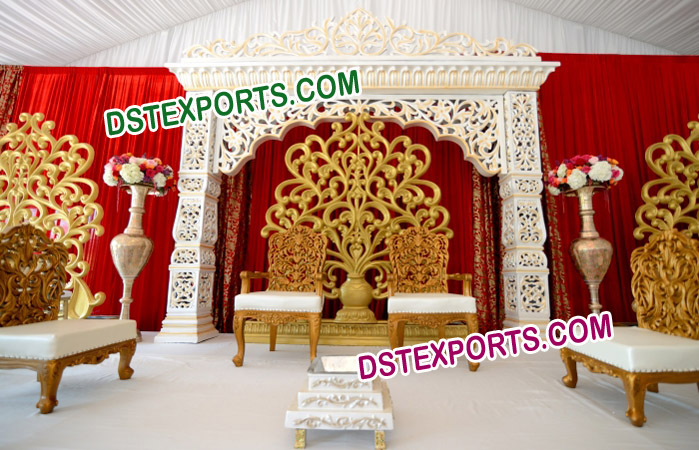 Flower Design Wedding Stage Backdrop Panel