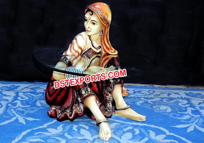 Rajasthani Fiber Glass Corner Table