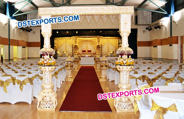 Wedding Ganesha Pillar Welcome Gate