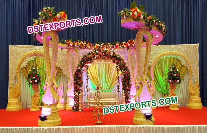 Antique Wooden  Carved Mandap