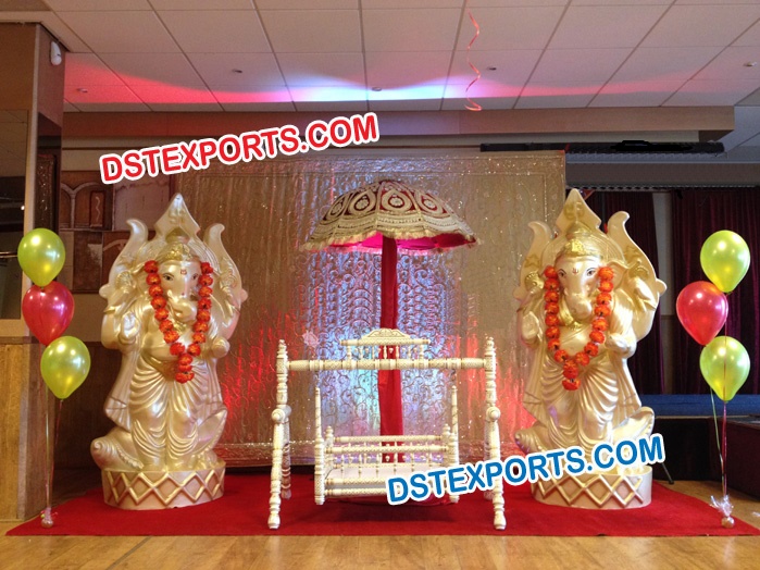 Fiber Ganesha Statue for Decoration