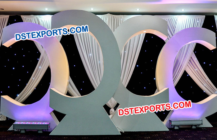 Reception Wedding Stage Decoration