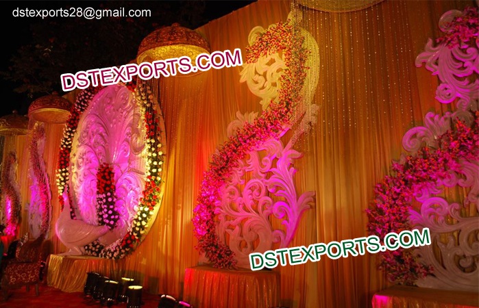 Indian Wedding Props Decorations Paisleys