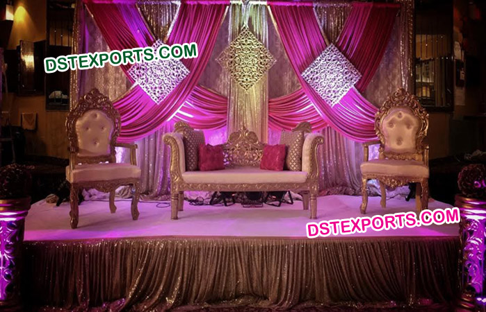 Asian Muslim Wedding Stage Furniture