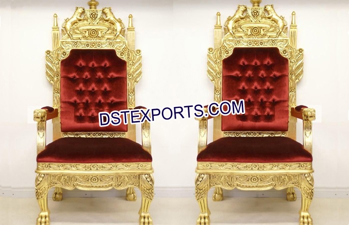 Indian Wedding Bridal Maharaja Chairs