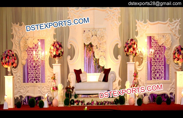 Modern Wedding Stage Decor