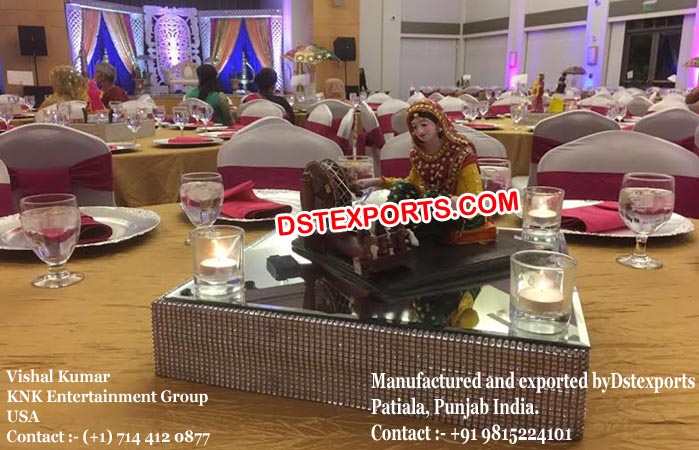 Punjabi Theme Center Table Decoration