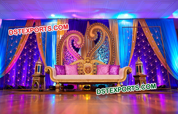 Muslim Nikah Reception Stage Decors