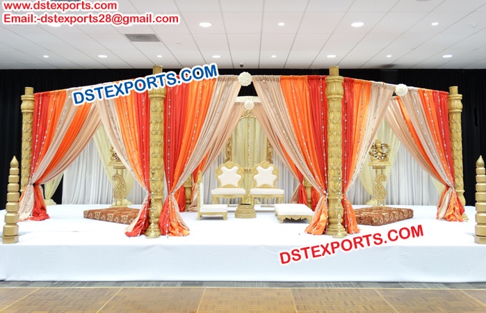 Wooden Designer Mandap