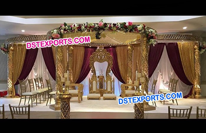 Designer Fiber Wedding Mandap