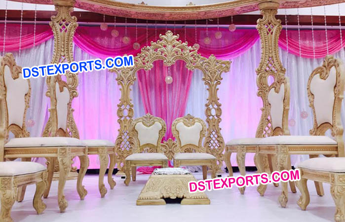 New Design Wedding Mandap Chairs Set