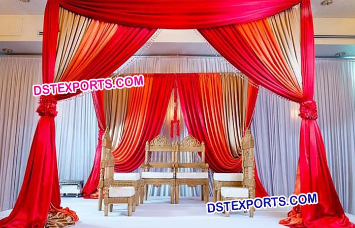 Draped Mandap