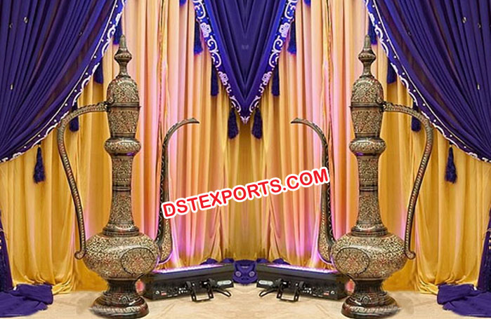Brass Aftaba For Muslim Wedding Decoration