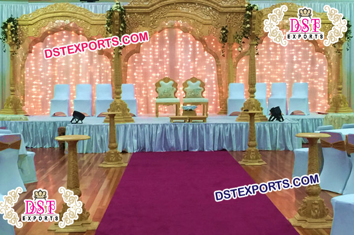 Wooden Carving Mandap