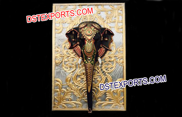 Fiber Elephant Backdrop Frame