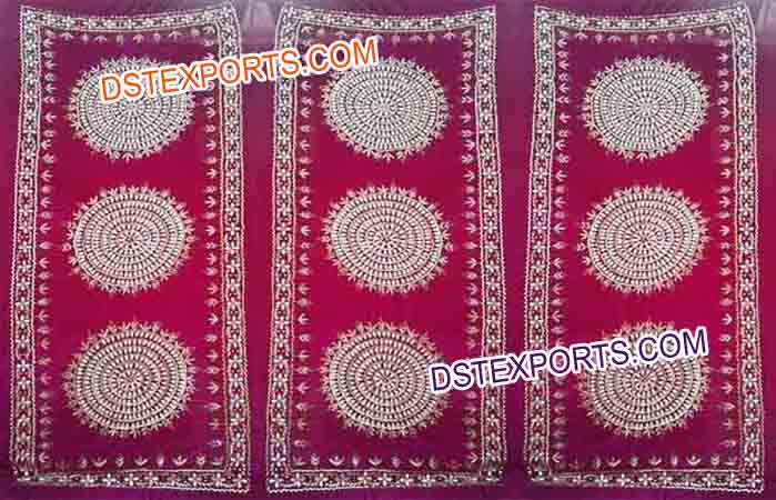 Wedding Sangeet Embroidered Backdrop