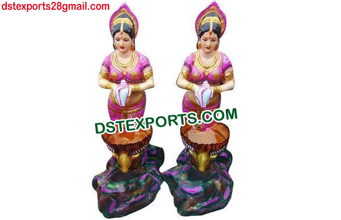 Indian Wedding Welcome Lady Statue
