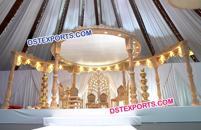 Wooden  Wedding Mandap