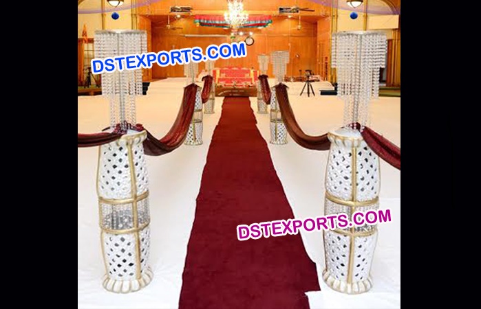 Wedding Aisle Decor Pillars