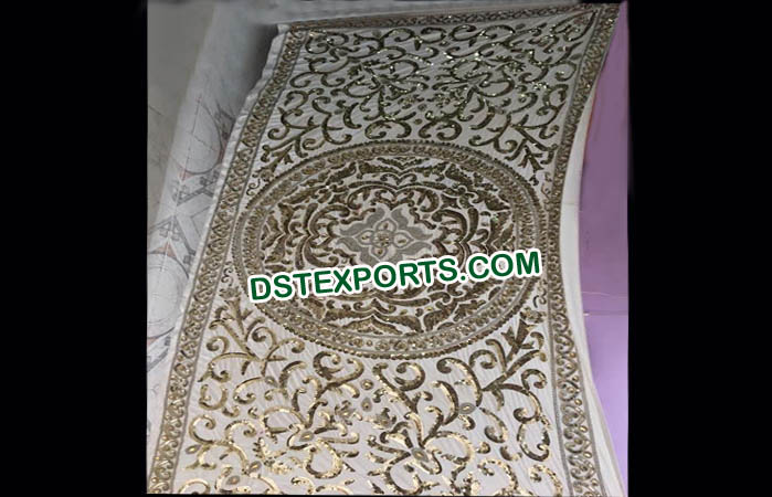 Designer Embroidered Backdrop Panels